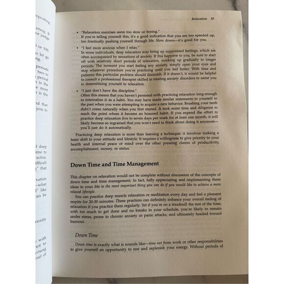 The anxiety and phobia workout mastery of relaxation panic self-esteem psycholog - Picture 2 of 5